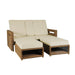 Alexander Rose Garden Furniture Alexander Rose San Marino Lovers Recliner Seat