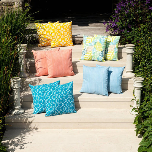 Alexander Rose Garden Furniture Accessories Alexander Rose Polyester Scatter Cushion Dalia Blue