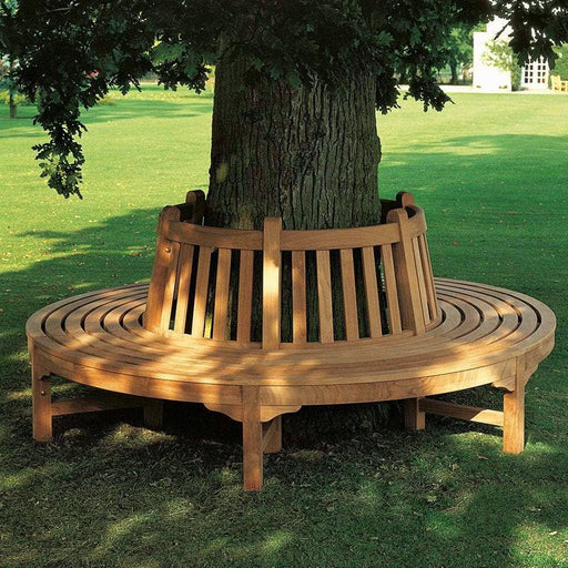Barlow Tyrie Garden Furniture Barlow Tyrie Glenham Circular Garden Tree Seat Half