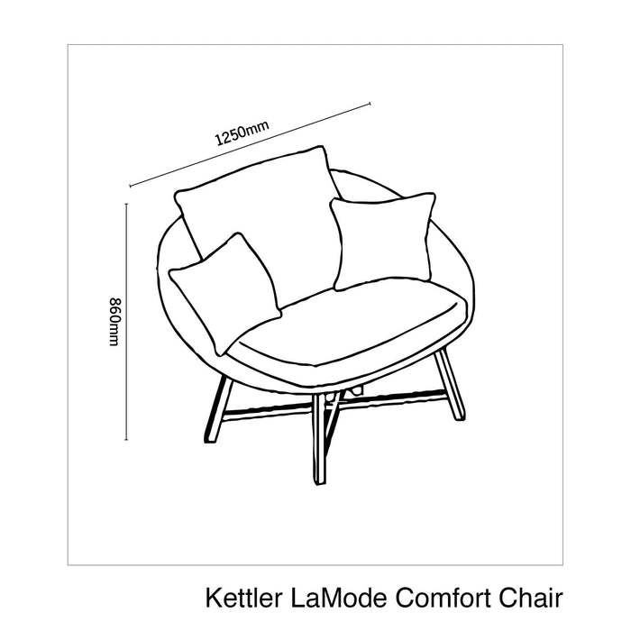 Kettler Garden Furniture Kettler LaMode Comforter Garden Chair