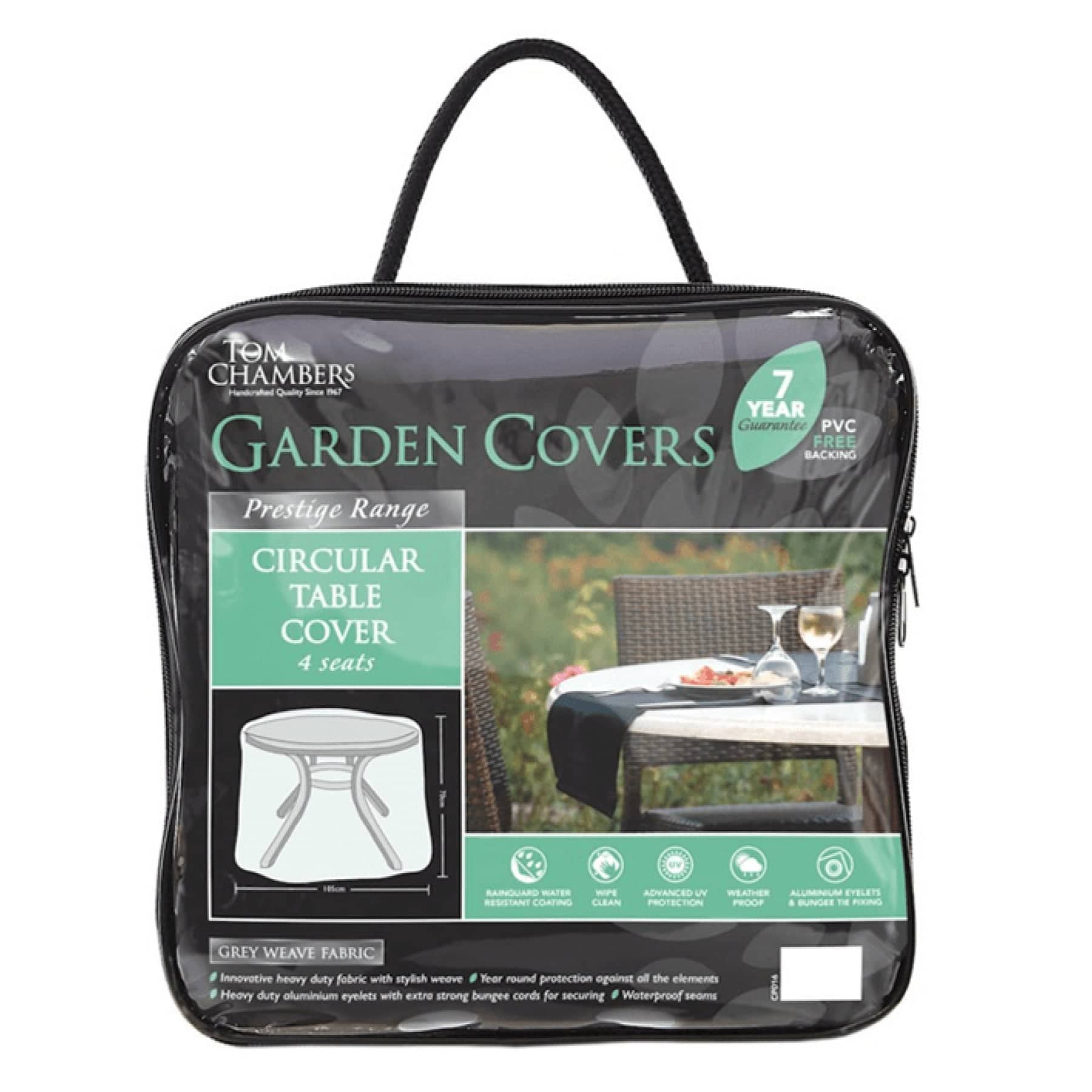 Gardman patio set discount cover medium round