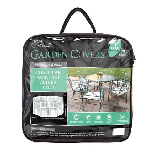 Tom Chambers Garden Furniture Accessories Tom Chambers 8 Seat Circular Patio Set Cover