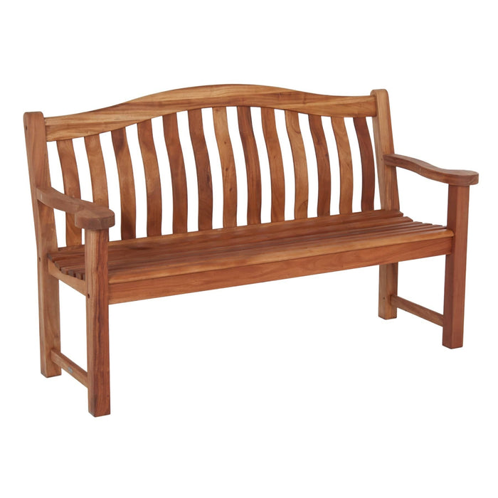 Turnberry Oiled Mahogany Bench 4ft